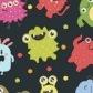 nusery monster print