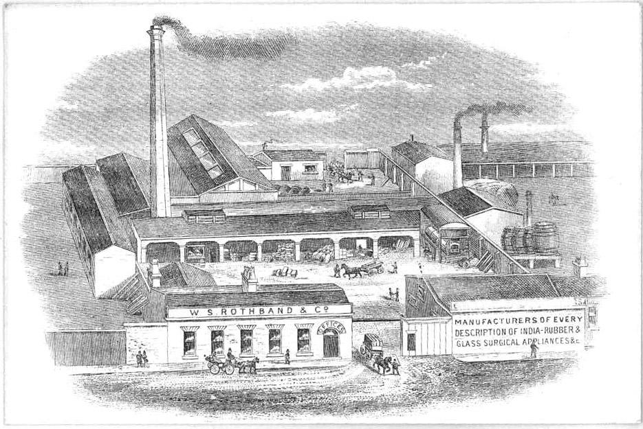 Rothband 1840 Manchester factory