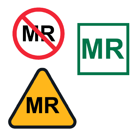 MRI signs and stickers