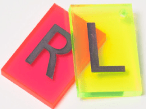 perspex markers