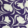 violet flower print