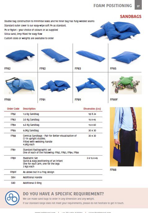 sandbags catalogue