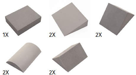 Standard Set - Plain Foam