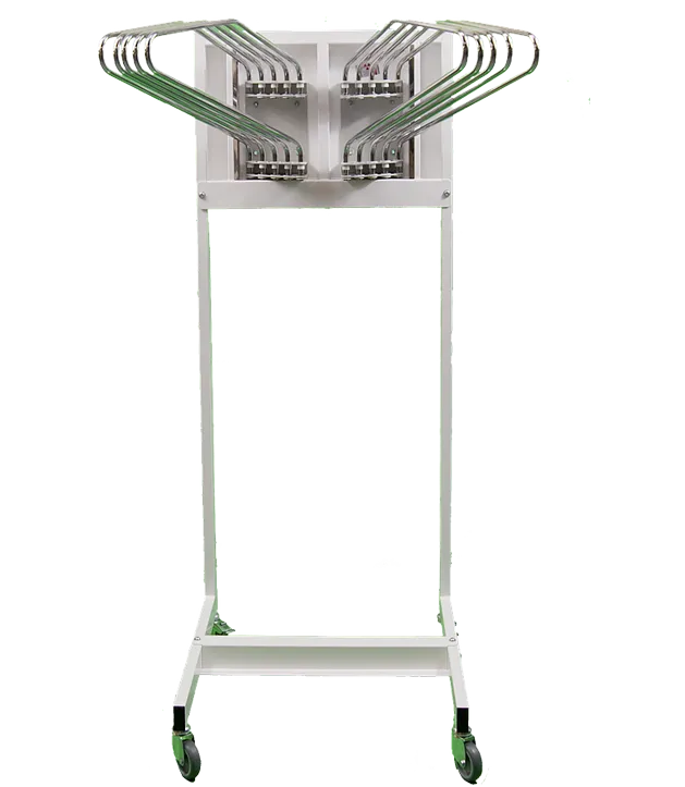 HA10KT 10 Arm Mobile Apron Hanger