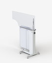 Height Adjustable Over Table Shield