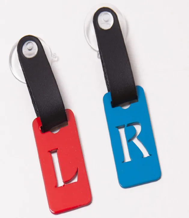 X-Ray TAB Marker: Letter R On Metal Tablet