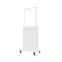 Mobile Leaded Barrier with Collapsible 700mm x 600mm Window