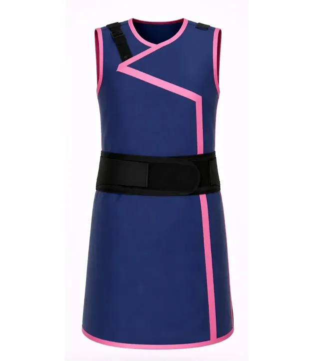 [WXRF4] WXRF (Full Wrap) (0.25, Lightweight Lead, 85, XS, No Thyroid To Attach, Regular Armholes, Royal Blue - BL, Black - KPL, Binding - Black, No External Pocket, Internal Pocket Not Required, None / No Other Personalisation, No ID Flash)