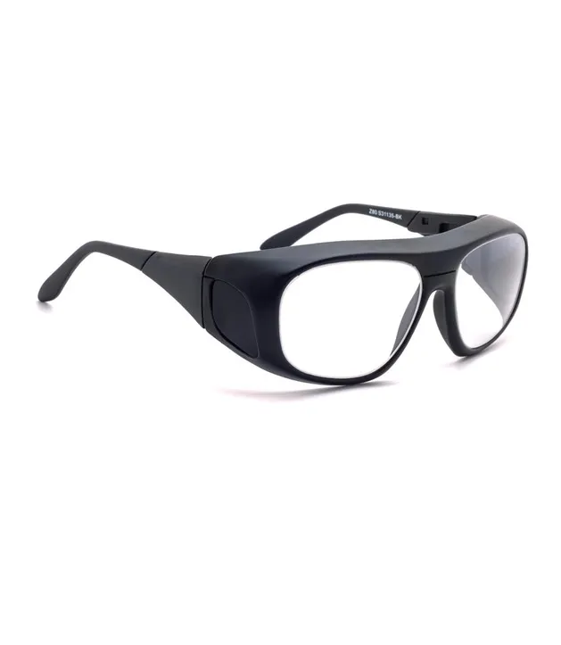 FitOver Glasses - Large (Black, No Lens Coating Required)