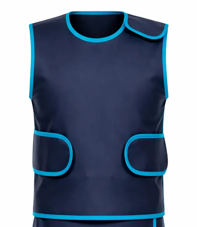 [TXRBLE(2CM(PBL-T53ASP8] TXRB (Endurance Top) (0.25, Lightweight Lead, 53, Petite, Regular Armholes, No Thyroid To Attach, Royal Blue - BL, Black - KPL, Binding - Black, No External Pocket, Internal Pocket Not Required, None / No Other Personalisation, No ID Flash)